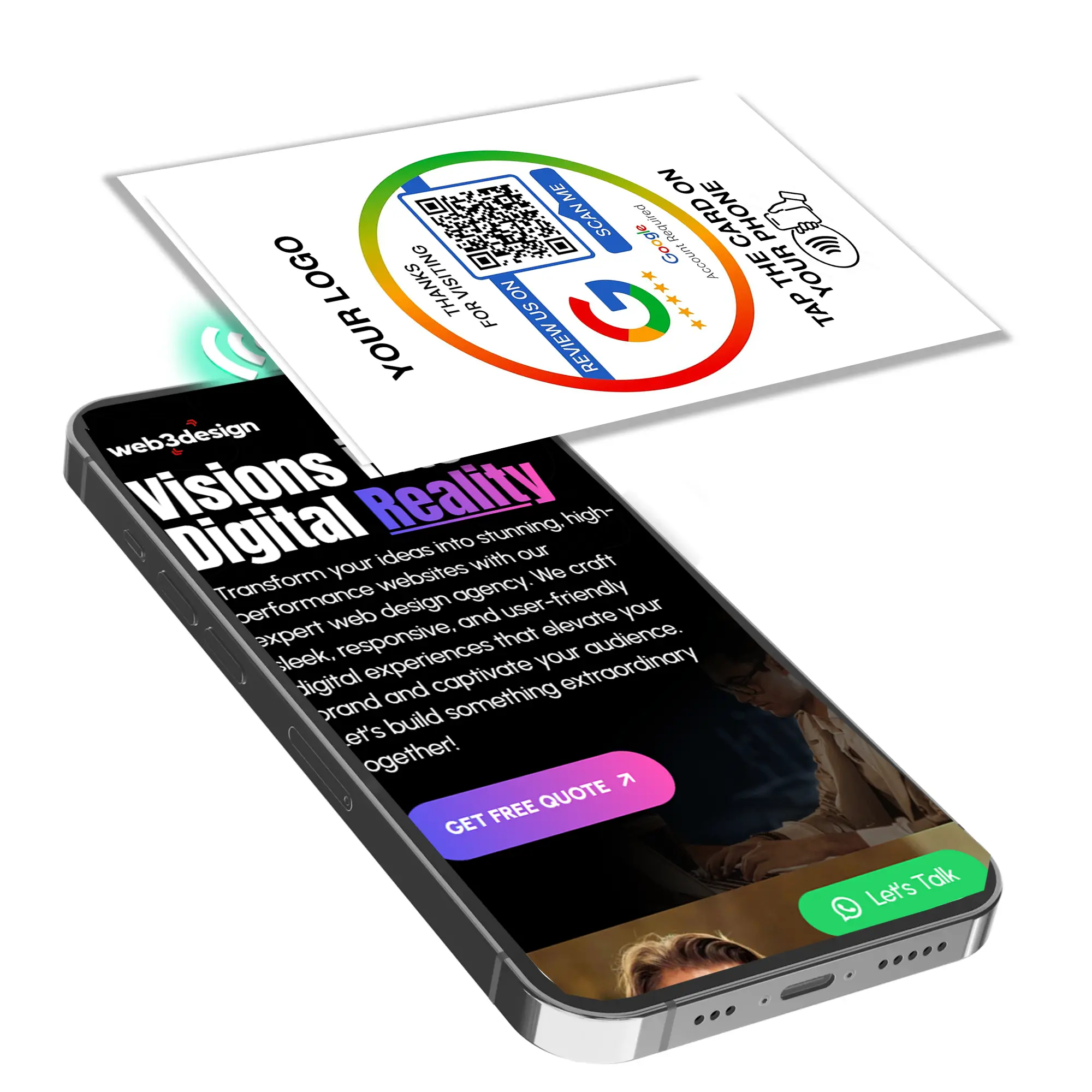 Google Review NFC Card